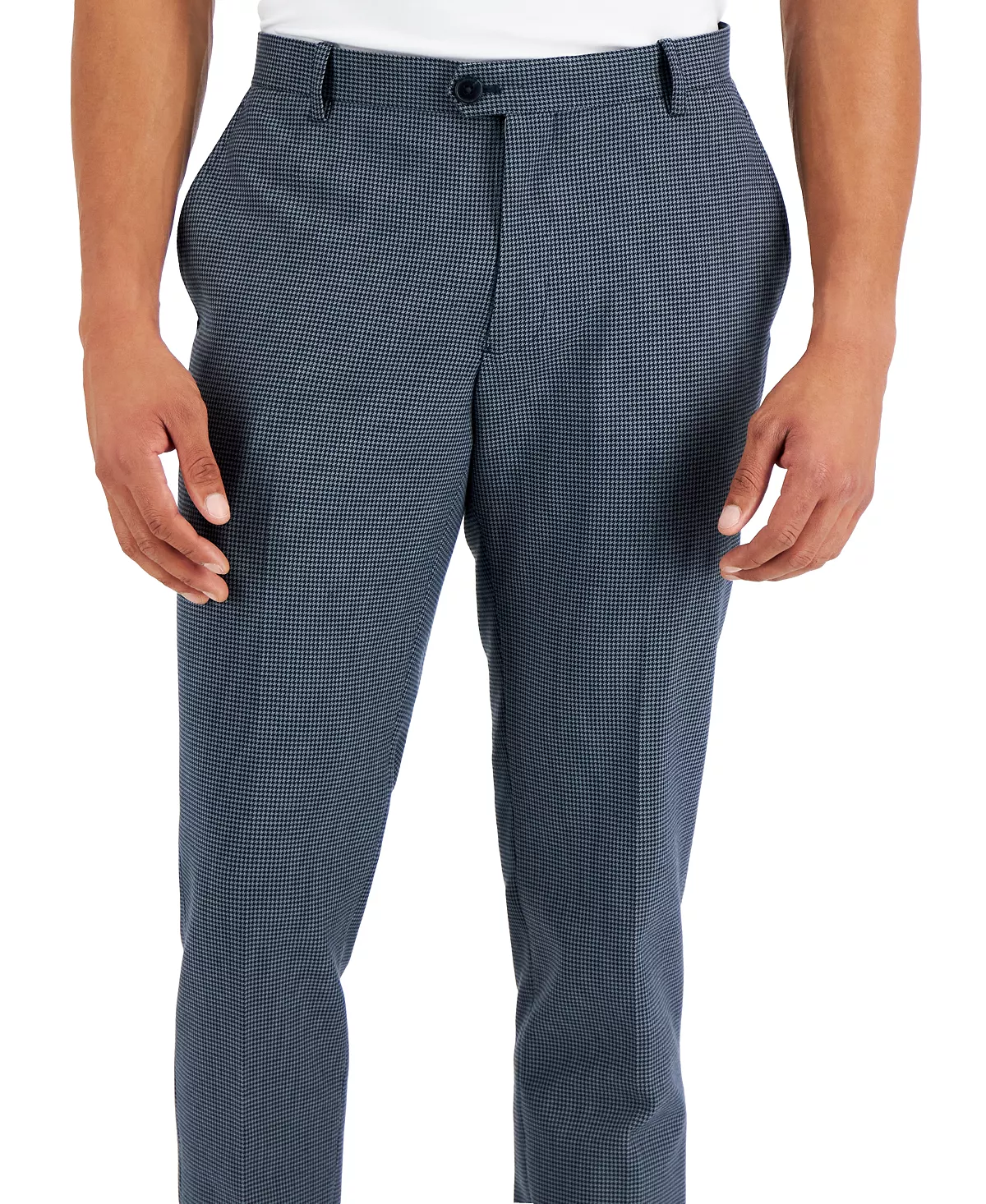 INC International Concepts .N.C International Concepts® Men's Slim-Fit Houndstooth Suit Pants, Created For Macy's 9 INC International Concepts .N.C International Concepts® Men's Slim-Fit Houndstooth Suit Pants, Created For Macy's - Image 7