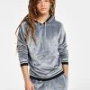 INC International Concepts .N.C. International Concepts® Men's Regular-Fit Ribbed Velour Hoodie, Created For Macy's