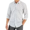 Alfani Men's Georgie Floral Print Shirt, Created For Macy's -Vince Camuto Sale 21909347 fpx