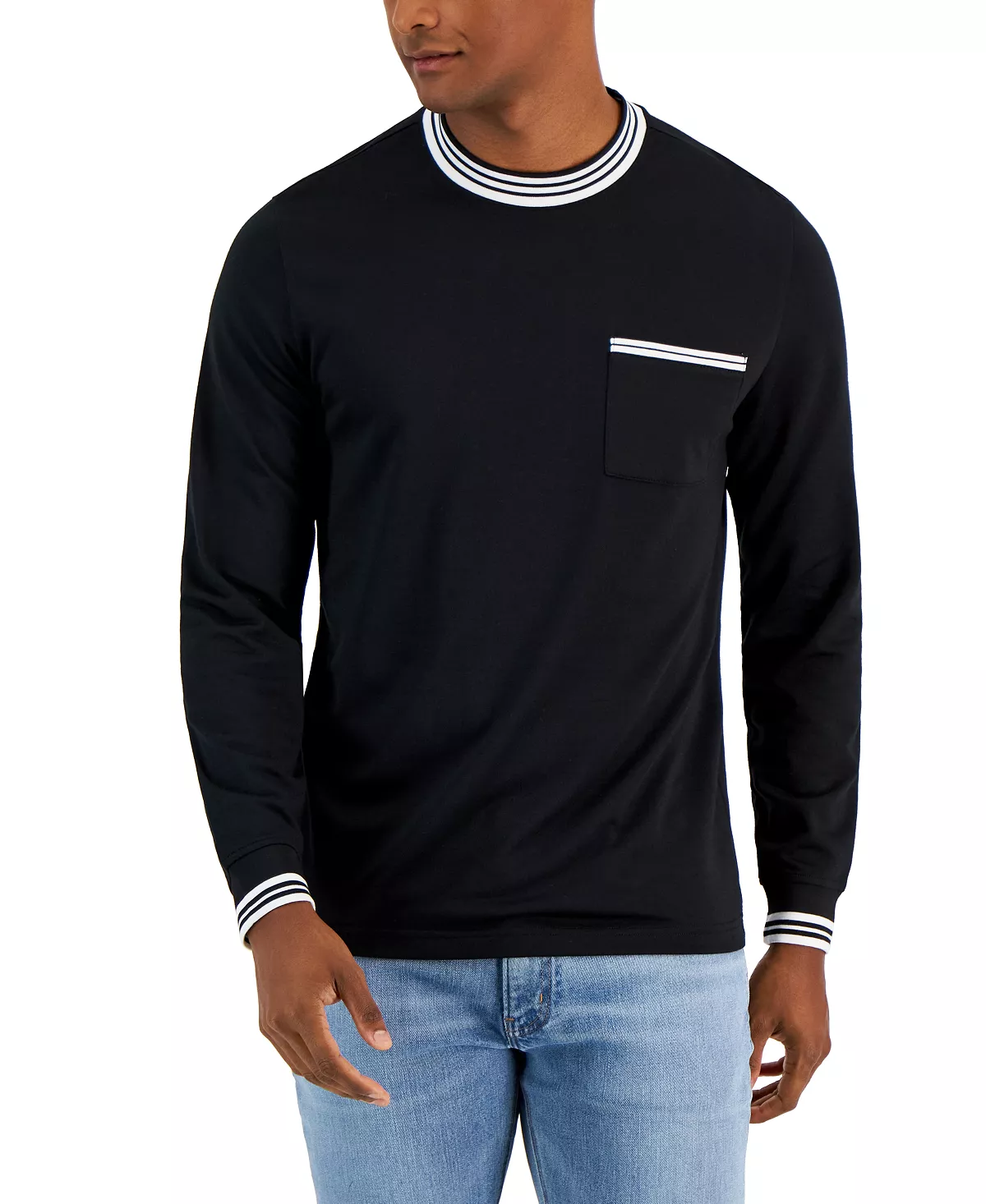 Alfani Men's Vari-Stripe Shirt, Created For Macy's 3 Alfani Men's Vari-Stripe Shirt, Created For Macy's
