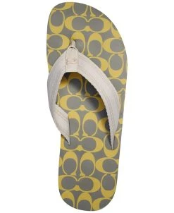 Coach Men's Signature Webbing Flip Flop -Vince Camuto Sale 21932813 fpx