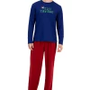 Club Room Men's 2-Pc. Long-Sleeve T-Shirt & Fleece Pant Pajama Set, Created For Macy's 2 Club Room Men's 2-Pc. Long-Sleeve T-Shirt & Fleece Pant Pajama Set, Created For Macy's -Vince Camuto Sale 21985856 fpx