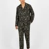INC International Concepts .N.C. International Concepts® Men's 2-Pc. Floral-Print Pajama Set, Created For Macy's -Vince Camuto Sale 21986317 fpx