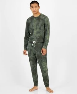 Sun + Stone Men's Scattered Tie-Dyed Joggers, Created For Macy's