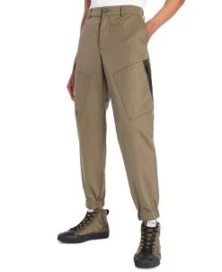 A|X Armani Exchange Men's Signature Two Tone Cargo Trousers