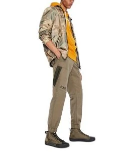 A|X Armani Exchange Men's Signature Two Tone Cargo Trousers -Vince Camuto Sale 22187515 fpx