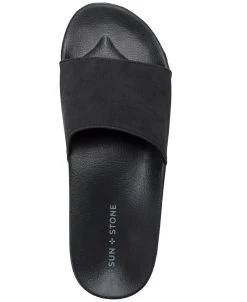 Sun + Stone Men's Faux-Suede Pool Slide Sandals, Created For Macy's 12 Sun + Stone Men's Faux-Suede Pool Slide Sandals, Created For Macy's -Vince Camuto Sale 22207929 fpx