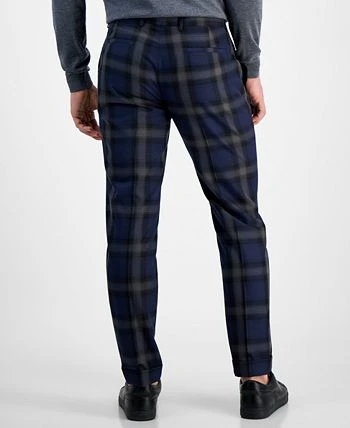INC International Concepts Men's Slim-Fit Shadow Plaid Suit Pants, Created For Macy's 4 INC International Concepts Men's Slim-Fit Shadow Plaid Suit Pants, Created For Macy's - Image 2