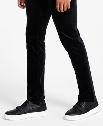 INC International Concepts Men's Slim-Straight Fit Velour Jeans, Created For Macy's 7 INC International Concepts Men's Slim-Straight Fit Velour Jeans, Created For Macy's - Image 5