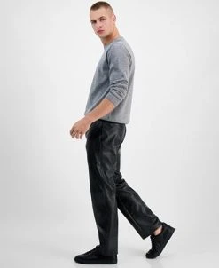 INC International Concepts Men's Jonny Slim-Fit Faux-Leather Suit Pants, Created For Macy's 12 INC International Concepts Men's Jonny Slim-Fit Faux-Leather Suit Pants, Created For Macy's -Vince Camuto Sale 22225291 fpx