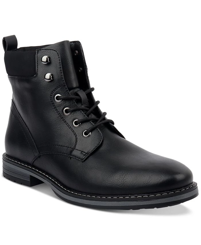 Club Room Men's Lace-Up Boots, Created For Macy's 3 Club Room Men's Lace-Up Boots, Created For Macy's