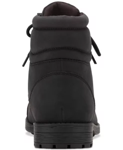 Sun + Stone Men's Baker Faux-Leather Lace-Up Boots, Created For Macy's -Vince Camuto Sale 22255911 fpx