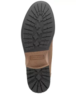 Sun + Stone Men's Baker Faux-Leather Lace-Up Boots, Created For Macy's -Vince Camuto Sale 22255940 fpx