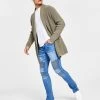 INC International Concepts .N.C. International Concepts® Men's Ribbed-Knit Long Shawl-Collar Cardigan, Split-Neck T-Shirt & Skinny-Fit Moto Jeans, Created For Macy's -Vince Camuto Sale 22257384 fpx