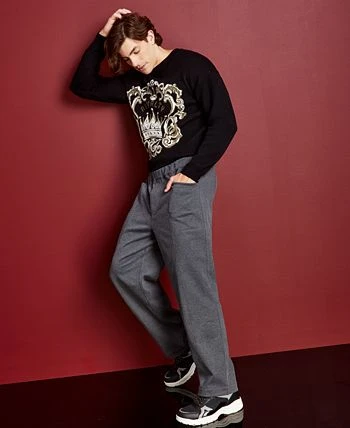 Royalty By Maluma En's Solid Textured Twill Pants, Created For Macy's 8 Royalty By Maluma En's Solid Textured Twill Pants, Created For Macy's - Image 6