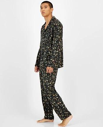 INC International Concepts .N.C. International Concepts® Men's 2-Pc. Floral-Print Pajama Set, Created For Macy's 5 INC International Concepts .N.C. International Concepts® Men's 2-Pc. Floral-Print Pajama Set, Created For Macy's - Image 3