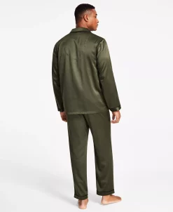INC International Concepts .N.C. International Concepts® Men's 2-Pc. Tipped Pajama Set, Created For Macy's -Vince Camuto Sale 22368076 fpx