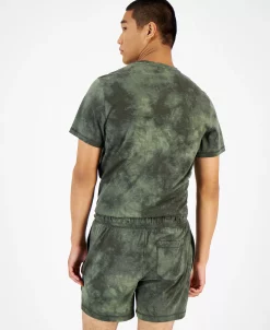 Sun + Stone Men's Scattered Tie Dye Pajama Shorts -Vince Camuto Sale 22368123 fpx