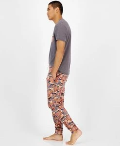 Sun + Stone Men's Southwest Geo-Print Pajama Joggers, Created For Macy's -Vince Camuto Sale 22368161 fpx