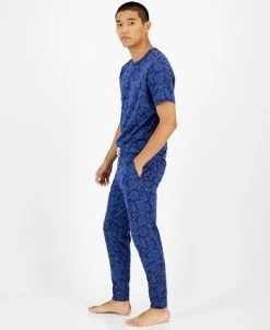 Sun + Stone Men's Bandana-Print Pajama Joggers, Created For Macy's -Vince Camuto Sale 22368165 fpx