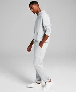 And Now This Men's Cozy Fleece Solid Jogger Pants -Vince Camuto Sale 22399259 fpx