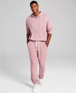 And Now This Men's Cozy Fleece Solid Jogger Pants -Vince Camuto Sale 22457221 fpx