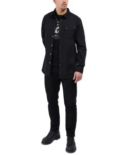 Barbour Men's International Graphite Shirt -Vince Camuto Sale 22468086 fpx