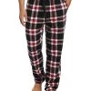 Perry Ellis Portfolio Men's Windowpane Plaid Flannel Pajama Pants -Vince Camuto Sale 22477637 fpx