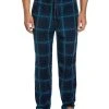 Perry Ellis Portfolio Men's Windowpane Plaid Textured Fleece Pajama Pants -Vince Camuto Sale 22477789 fpx