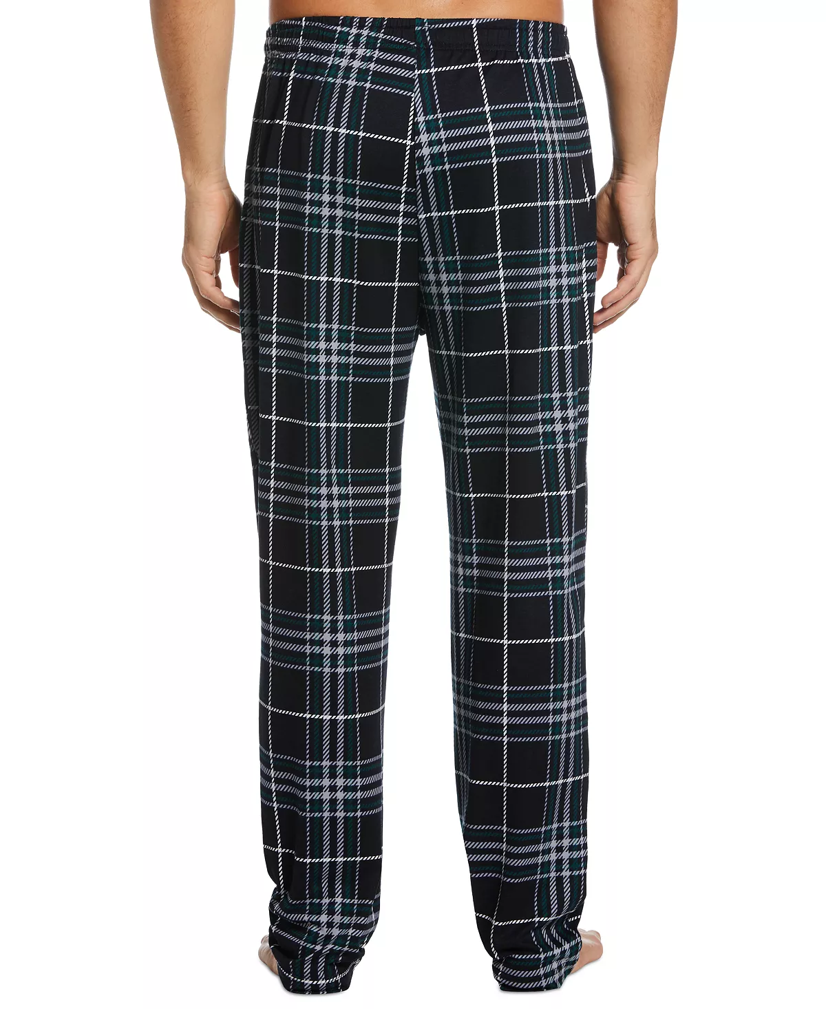 Perry Ellis Portfolio Men's Plaid Knit Pajama Pants 5 Perry Ellis Portfolio Men's Plaid Knit Pajama Pants - Image 3