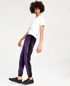 INC International Concepts Men's Gemini Classic-Fit Geometric Tracksuit Pants, Created For Macy's -Vince Camuto Sale 22523812 fpx