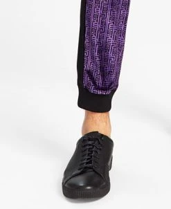 INC International Concepts Men's Gemini Classic-Fit Geometric Tracksuit Pants, Created For Macy's -Vince Camuto Sale 22523815 fpx