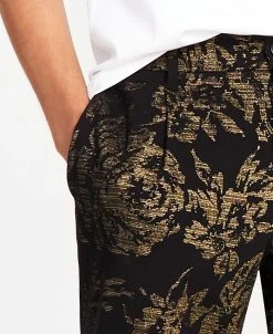 INC International Concepts Men's Duran Classic-Fit Floral Jacquard Pleated Tracksuit Pants, Created For Macy's 13 INC International Concepts Men's Duran Classic-Fit Floral Jacquard Pleated Tracksuit Pants, Created For Macy's -Vince Camuto Sale 22525378 fpx