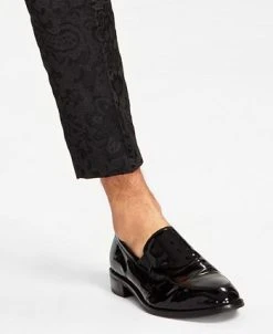 INC International Concepts Men's Lacy Slim-Fit Floral Jacquard Suit Pants, Created For Macy's -Vince Camuto Sale 22525401 fpx