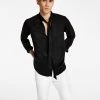 INC International Concepts -Fit Satin Bow Button-Down Shirt, Created For Macy's -Vince Camuto Sale 22525452 fpx