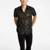INC International Concepts Men's Classic-Fit Metallic Floral Jacquard Button-Down Shirt, Created For Macy's -Vince Camuto Sale 22525594 fpx