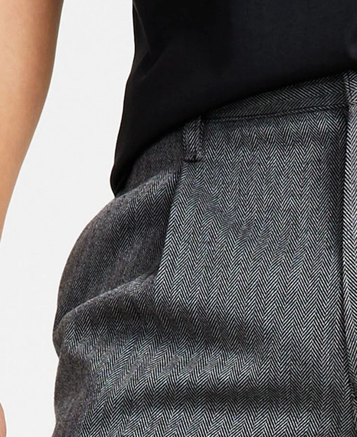 INC International Concepts Men's Classic-Fit Herringbone Pleated Suit Pants, Created For Macy's 6 INC International Concepts Men's Classic-Fit Herringbone Pleated Suit Pants, Created For Macy's - Image 4