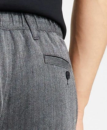 INC International Concepts Men's Classic-Fit Herringbone Pleated Suit Pants, Created For Macy's 8 INC International Concepts Men's Classic-Fit Herringbone Pleated Suit Pants, Created For Macy's - Image 6