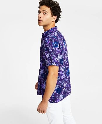 INC International Concepts Men's Rosco Classic-Fit Floral-Print Button-Down Shirt, Created For Macy's 4 INC International Concepts Men's Rosco Classic-Fit Floral-Print Button-Down Shirt, Created For Macy's - Image 2