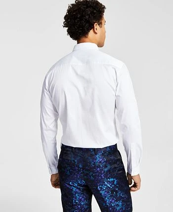 INC International Concepts Men's Long-Sleeve Embellished-Collar Shirt, Created For Macy's 4 INC International Concepts Men's Long-Sleeve Embellished-Collar Shirt, Created For Macy's - Image 2