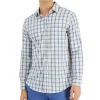 Club Room Men's Plaid Tech Woven Button-Up Shirt, Created For Macy's -Vince Camuto Sale 22564688 fpx