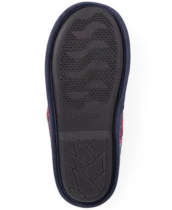 Club Room Men's Fair Isle Fleece-Lined Slippers, Created For Macy's 4 Club Room Men's Fair Isle Fleece-Lined Slippers, Created For Macy's - Image 2