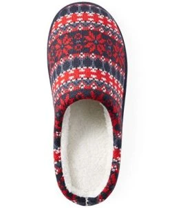 Club Room Men's Fair Isle Fleece-Lined Slippers, Created For Macy's 10 Club Room Men's Fair Isle Fleece-Lined Slippers, Created For Macy's -Vince Camuto Sale 22575962 fpx