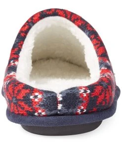 Club Room Men's Fair Isle Fleece-Lined Slippers, Created For Macy's 11 Club Room Men's Fair Isle Fleece-Lined Slippers, Created For Macy's -Vince Camuto Sale 22575963 fpx