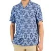 Club Room Men's Silk Floral Medallion Shirt, Created For Macy's -Vince Camuto Sale 22601038 fpx