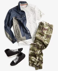 Sun + Stone Men's Articulated Camo Jogger Pants, Created For Macy's -Vince Camuto Sale 22643657 fpx