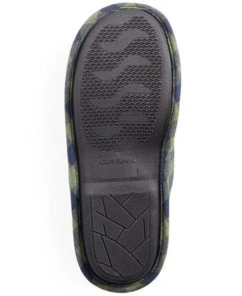 Club Room Men's Plaid Slippers, Created For Macy's 4 Club Room Men's Plaid Slippers, Created For Macy's - Image 2