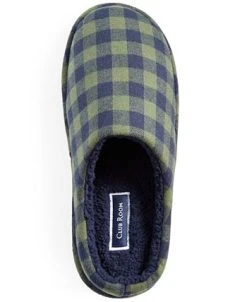 Club Room Men's Plaid Slippers, Created For Macy's 10 Club Room Men's Plaid Slippers, Created For Macy's -Vince Camuto Sale 22661890 fpx