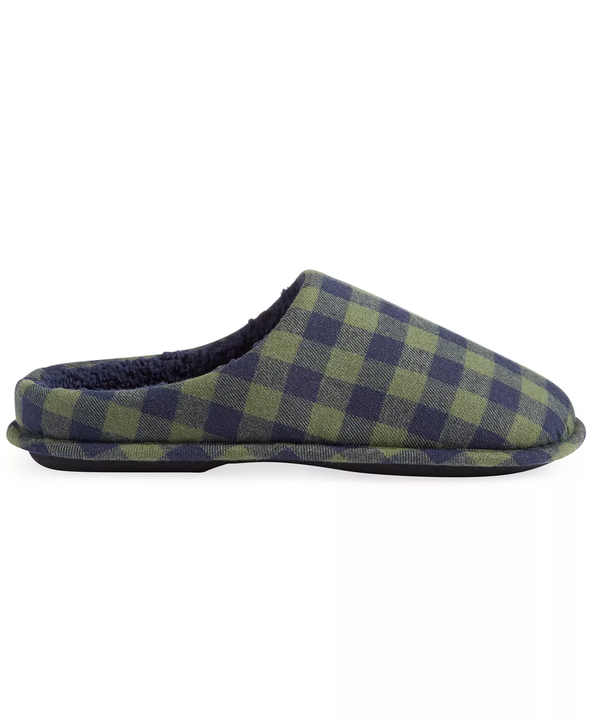 Club Room Men's Plaid Slippers, Created For Macy's 7 Club Room Men's Plaid Slippers, Created For Macy's - Image 5