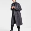 INC International Concepts Men's Double-Breasted Topcoat, Turtleneck Sweater, & Cargo Jogger Pants, Created For Macy's
